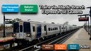 LIRR: Babylon & West Hempstead Trains Via Atlantic Branch Express in Southeast Queens (& More!)