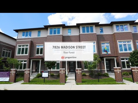 7826 Madison Street, River Forest, IL home video tour