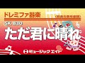 《ドレミファ器楽》ただ君に晴れ（SK音源）