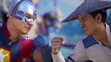 Shaolin Doesnt Consider Peacemaker (All Intro Dialogues Peacemaker Vs Raiden) - Mortal Kombat 1
