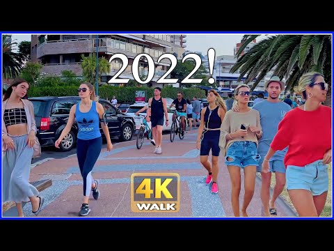 【4K】WALK by Port PUNTA del ESTE Uruguay Travel vlog 4k video