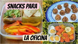 estilozas: Snacks saludables para la oficina