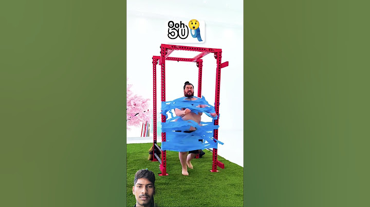 Tape vs Sumo Wrestler
