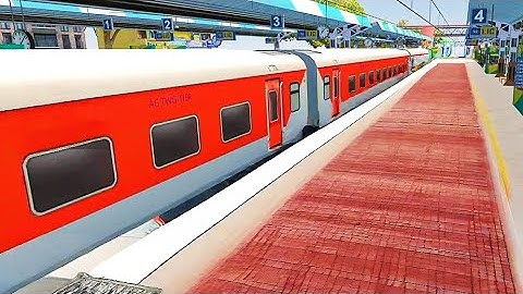 DRIVE A RAJDHANI EXPRESS | BUMPY RAILROAD | Train Simulator | Railworks 3 | Msts