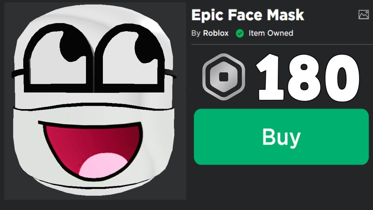 CHEAP EPIC FACE FOR 60 ROBUX! 