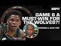 Stephen A. says the Timberwolves ‘GOT TO WIN’ Game 6 to make it to the next round! | First Take