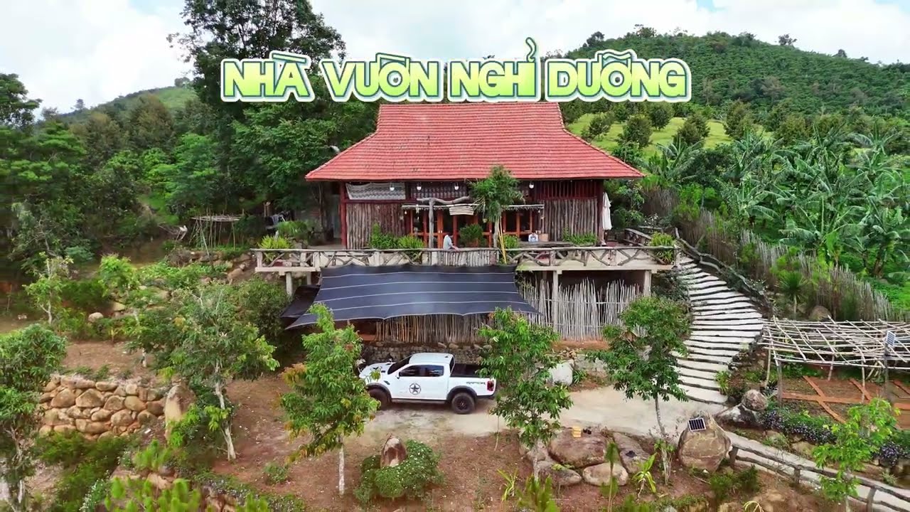 Nhà vườn nghỉ dưỡng, một không gian sống yên bình miền quê xứ B'Lao, Lộc Nam, Bảo Lâm, Lâm Đồng