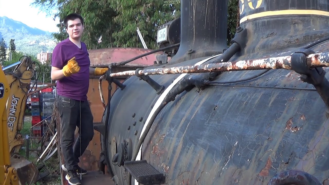Trenes de Colombia Funcionamiento de una loc de vapor. Por Pablo Alejandro Higuita primera parte
