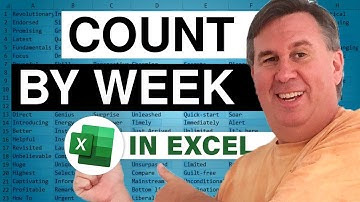 Excel - Drie manieren om per week te tellen - Aflevering 2589