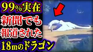 【ゆっくり解説】９９％実在...新聞でも報道された...１８mの怪物ドラゴン...実在の可能性が極めて高い未確認生物UMA４選