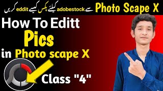How to editt pics in "Photoscape x" for "Adobestock" | Adobestock keliye photo Editting kese Kre screenshot 1