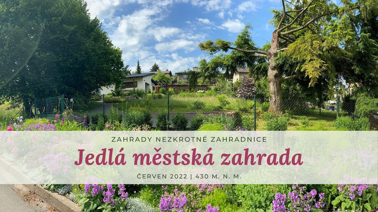 Jedlá městská zahrada | návrh zahrady: Nezkrotná zahradnice Radka Votavová