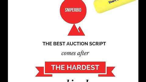 Start Your Auction Business Website With Risk-Free Automation Script - Sniperbid