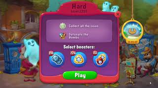 Fishdom 2255 Hard Level - NO BooSTERS