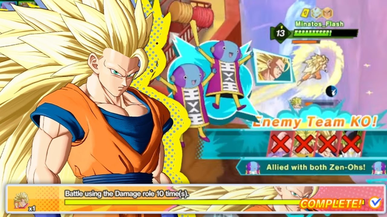 I Tried The Free Super Saiyan 3 Goku In Gekishin Squadra