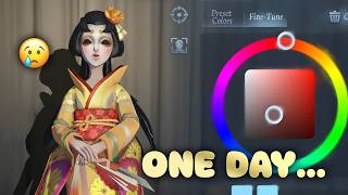 Identity V | Oh I wish we could have a colorable geisha skin... | PC Geisha Rank
