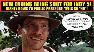 Indy 5 Shooting a NEW ENDING | John Williams LEAKS the News | Disney Says NO to KK's Ending!
