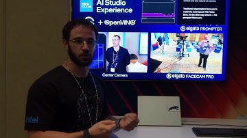 Intel Panther Lake NPU In Action: A Smarter Teleprompter AI Demo