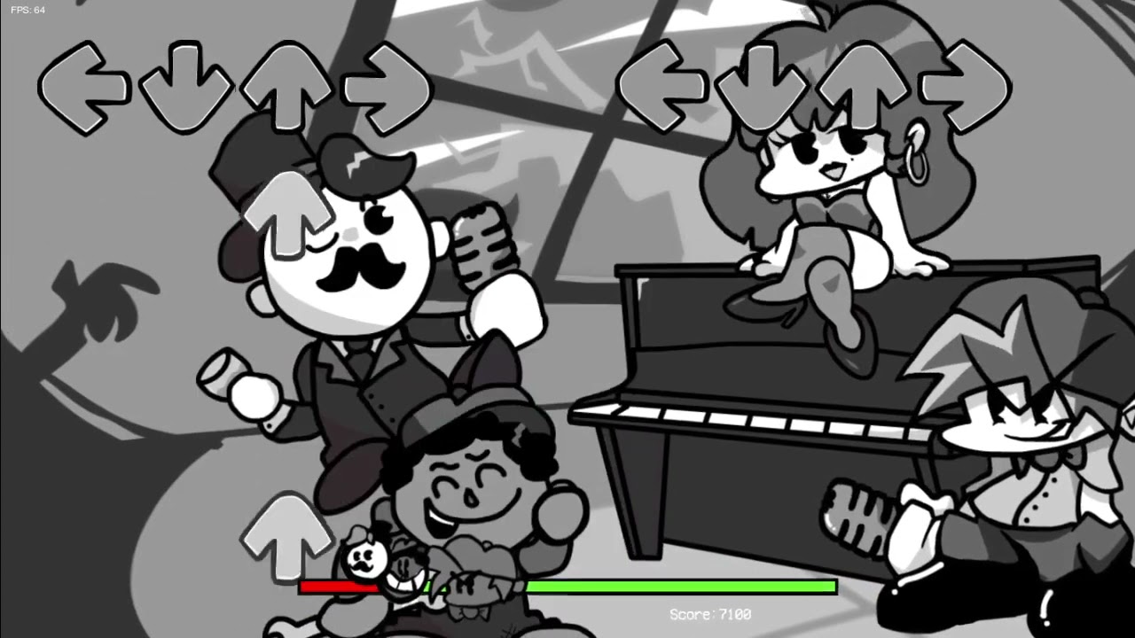 Friday Night Funkin'  Elegant night dancin' full playthrough week 1 5