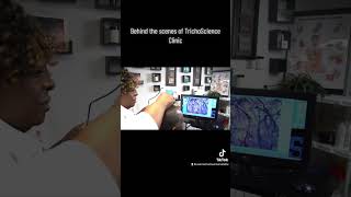 Behind the scenes at TrichoScience Clinic @trichoscienceclinic
