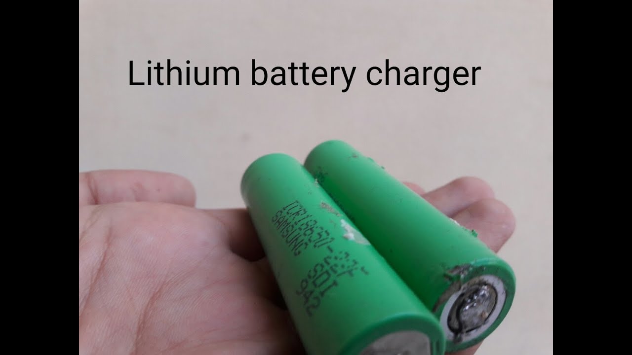 How to make a 18650 lithium battery charger at home ... - YouTube