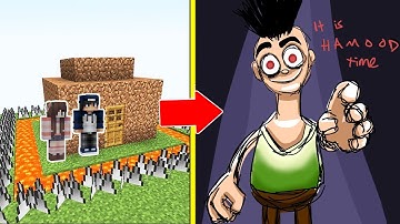 HAMOOD HABIBI Tấn Công Nhà Được Bảo Vệ Bởi bqThanh và Ốc Trong Minecraft
