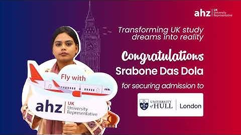 On the way to success: Srabone secures £2000 scholarship in UK