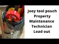Holstery.com Joey pouch loadout for Property Maintenance technicians #how to carry tools