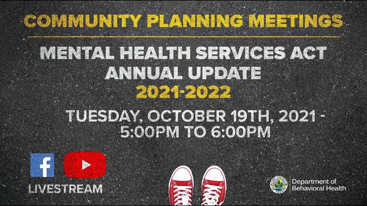 Mental Health Services Act - Community Planning Meeting