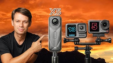 Insta360 X5 vs DJI Action 5 vs GoPro Hero 13: The BEST Action Camera 2025