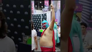 Nacho libre en la mole 30 aniversario #nacholibre #cosplay #cosplayer #jackblack #lamoleconvention