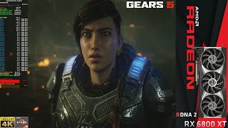 Gears 5 Ultra Settings 4K | RX 6800 XT | Ryzen 9 3950X