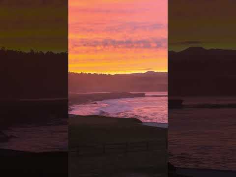 Sunrise at Pebble Beach