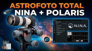 NINA + Benro Polaris: Montura Astronómica Ultra Portátil