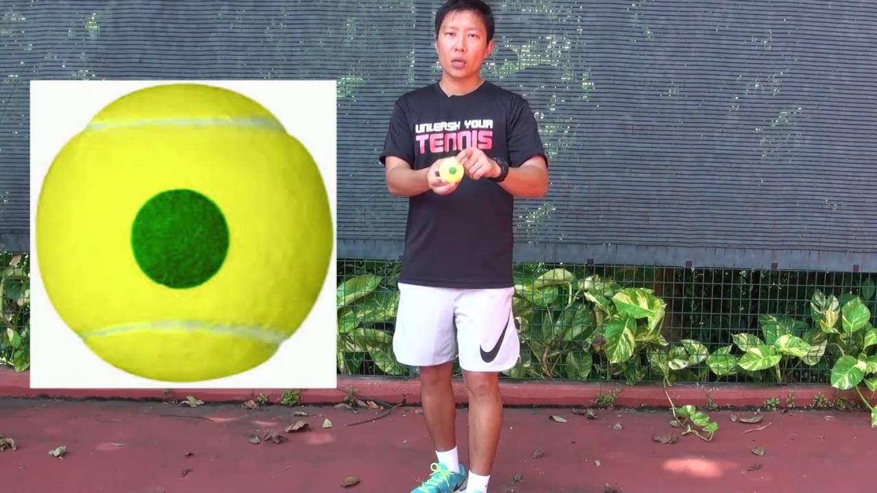 Practice Tennis With Green Dot Tennis Balls YouTube