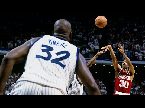 Kenny Smith (23pts/9asts/7threes) vs. Magic ('95 Finals, Game 1) 