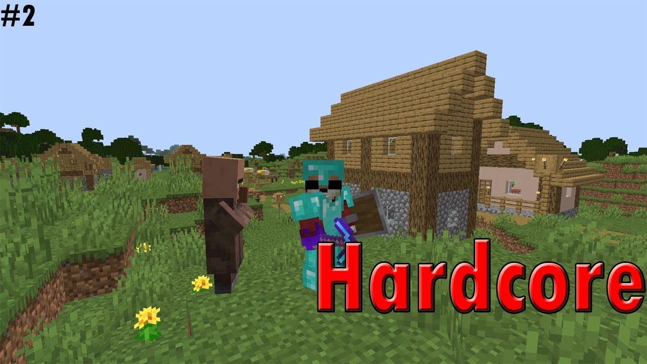 Minecraft Hardcore ep 2 {Diamond Armor!}