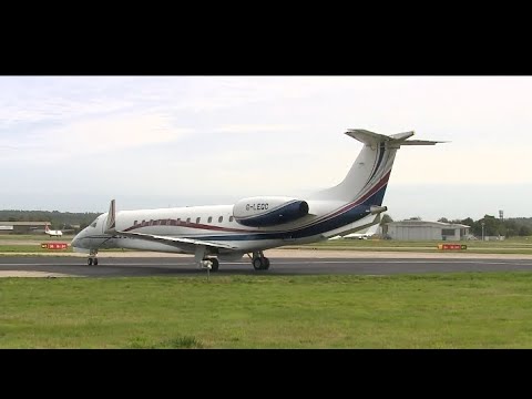 Embraer Legacy 600 Carrying King Charles Heading from Scotland to Buckingham Palace