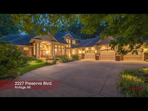 2227 Preserve Boulevard, Portage, MI home video tour