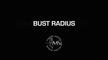 How To Take Bust Radius Measurement