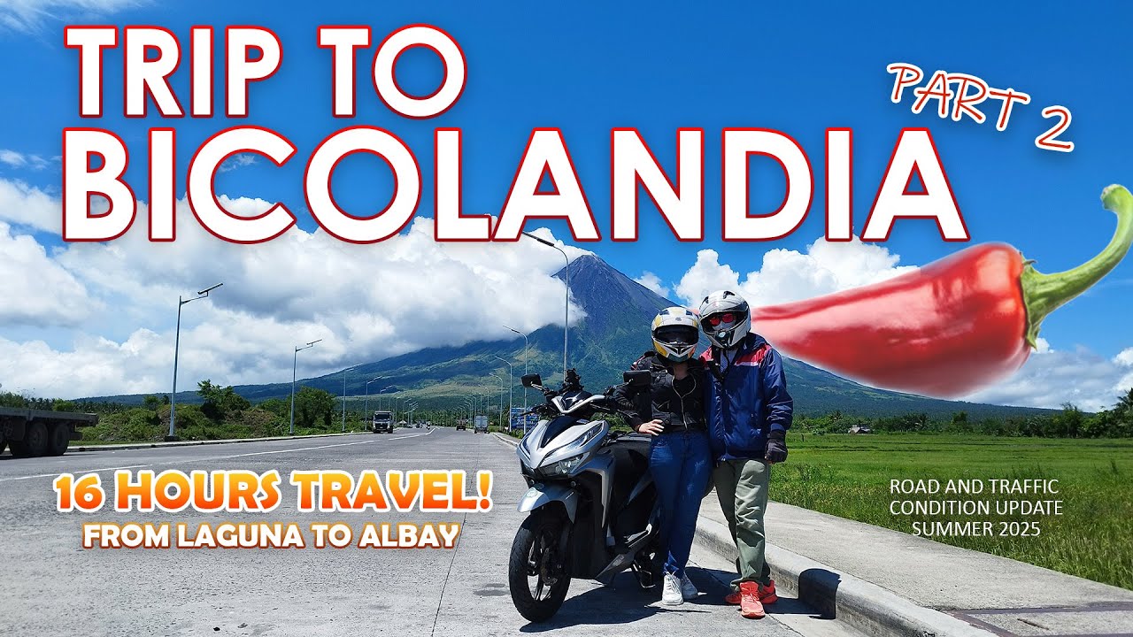 Bicol Ride 2025 Road Update Honda Click 150 |  Laguna to Albay Part 2 | Lance Chronicles