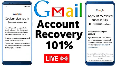 Gmail Account Recovery Without Phone Number and recover gmail || Gmail Forgot Password Recovery 