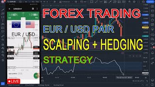 ✔📈👉FOREX TRADING EUR/USD - SCALPING &amp; HEDGING Strategies + Friendly Trading Advice (TAGALOG)