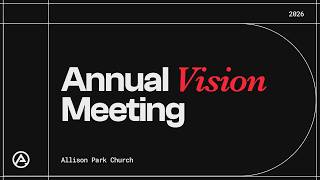 Butler Vision Meeting 2026