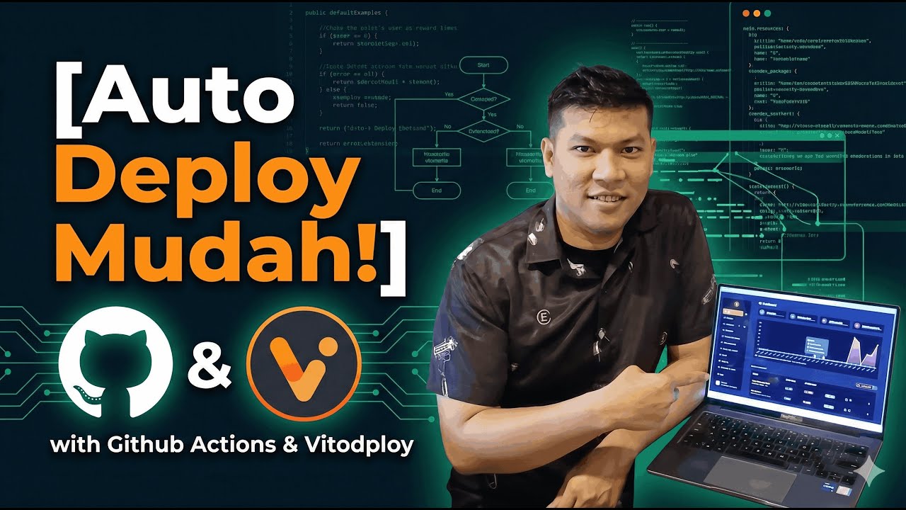 Cara Menghubungkan Vitodploy ke GitHub (Auto Deploy Mudah!) - YouTube