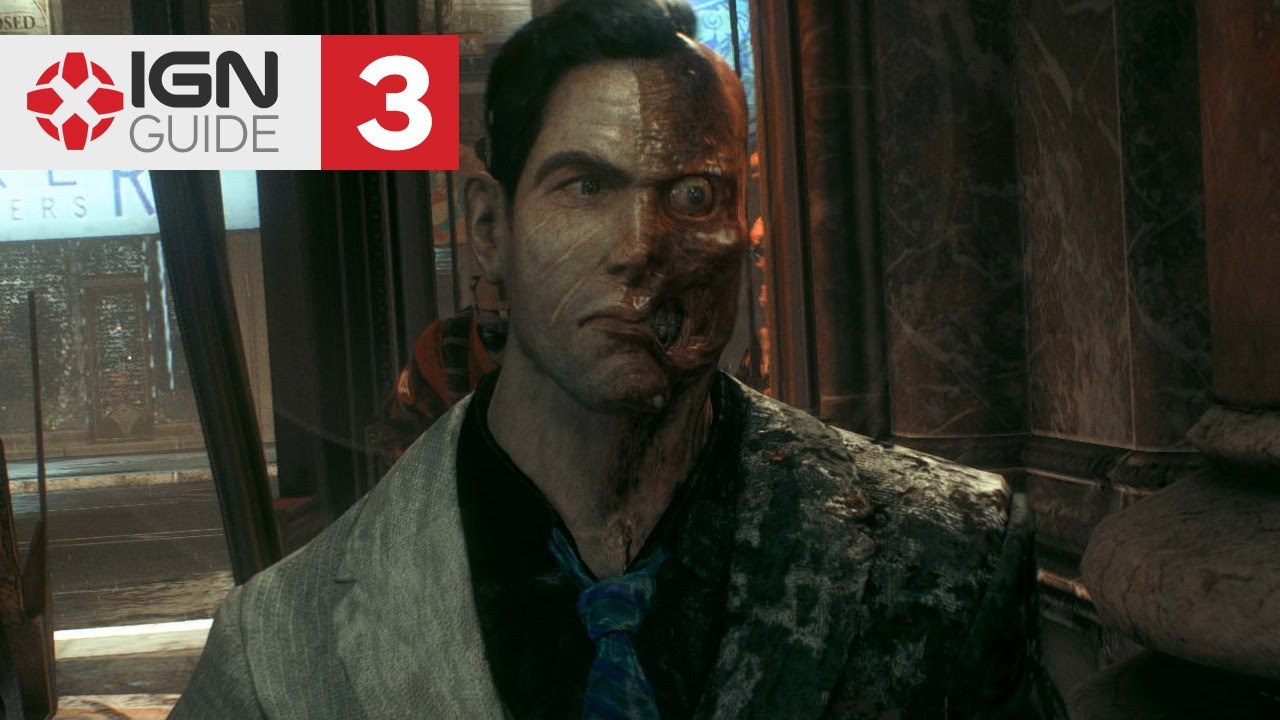 Batman: Arkham Knight - Two-Faced Bandit Walkthrough - Kingston Bank (Part  Three) - YouTube