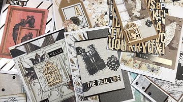 How many cards can I create using love from lizi March kit