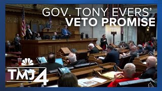 Governor Tony Evers promises to veto last-ditch Republican redistricting effort