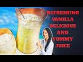 Refreshing vanilla delicious and yummiest summer drink maryumkitchen