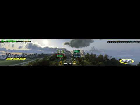 Trackmania Turbo - Triple Screen Ultrawide 48:9 5760x1080 Test.